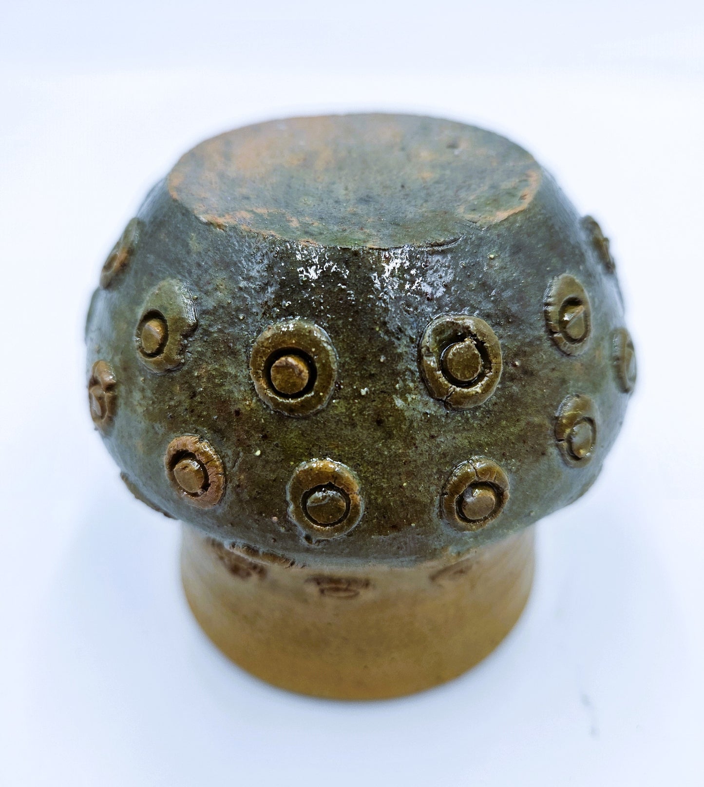 Studio Art Pottery Hand Thrown Vessel Vase 2.75"