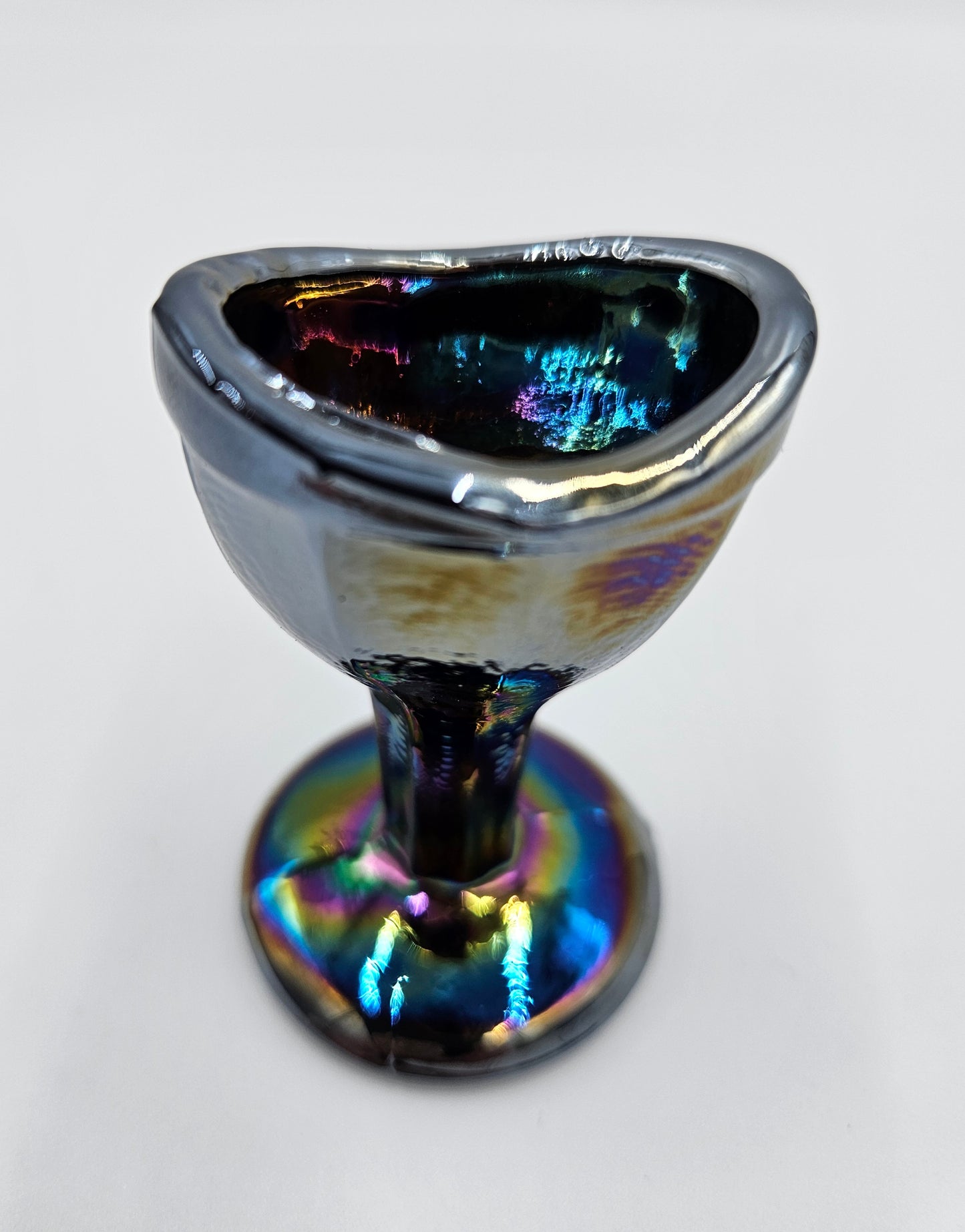 Carnival Glass Eye Wash Cup
