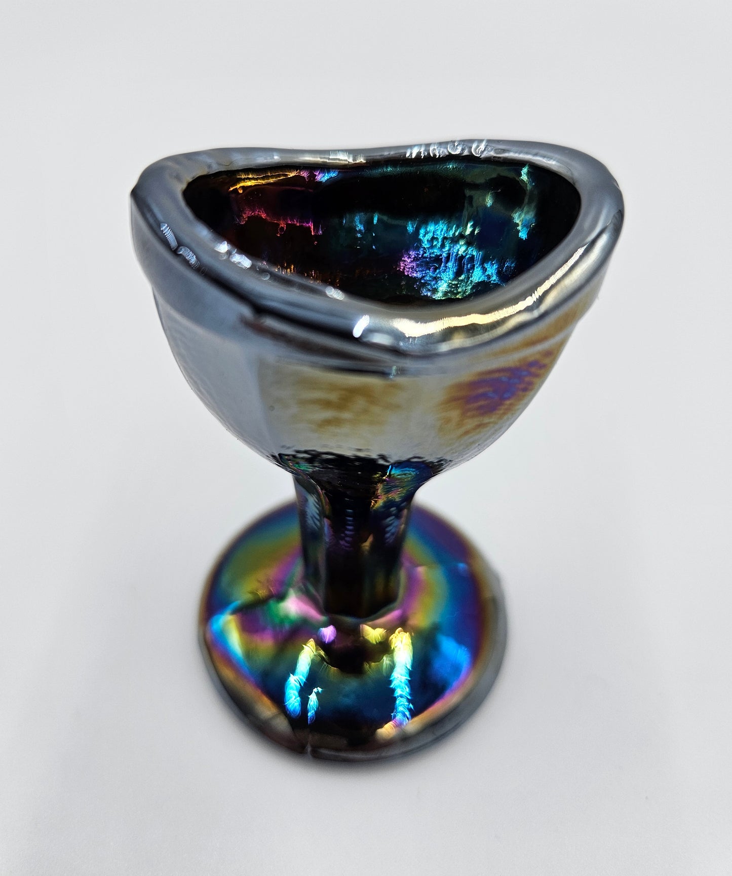 Carnival Glass Eye Wash Cup