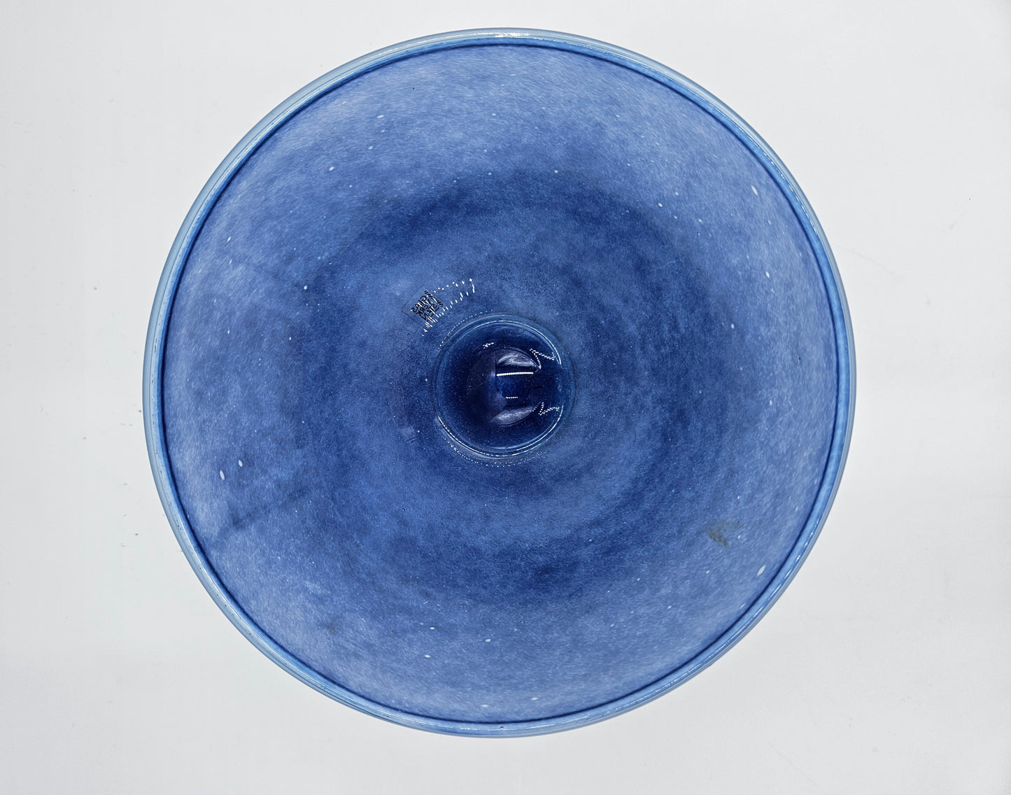 Costa Boda Blown Signed Art Glass Bowl Made In Sweden