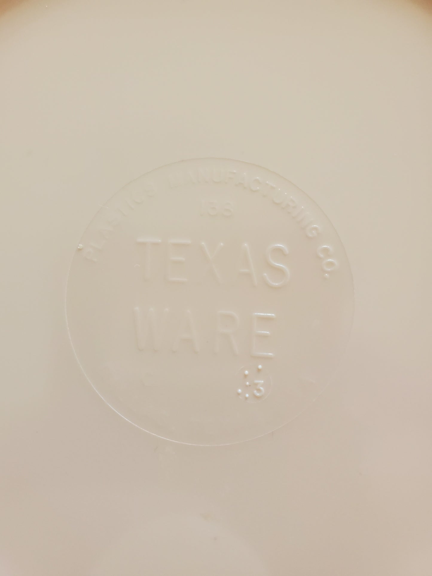 1950's Texas Ware Melamine Plates Light Peach Bread Dessert Snacks Set of 4