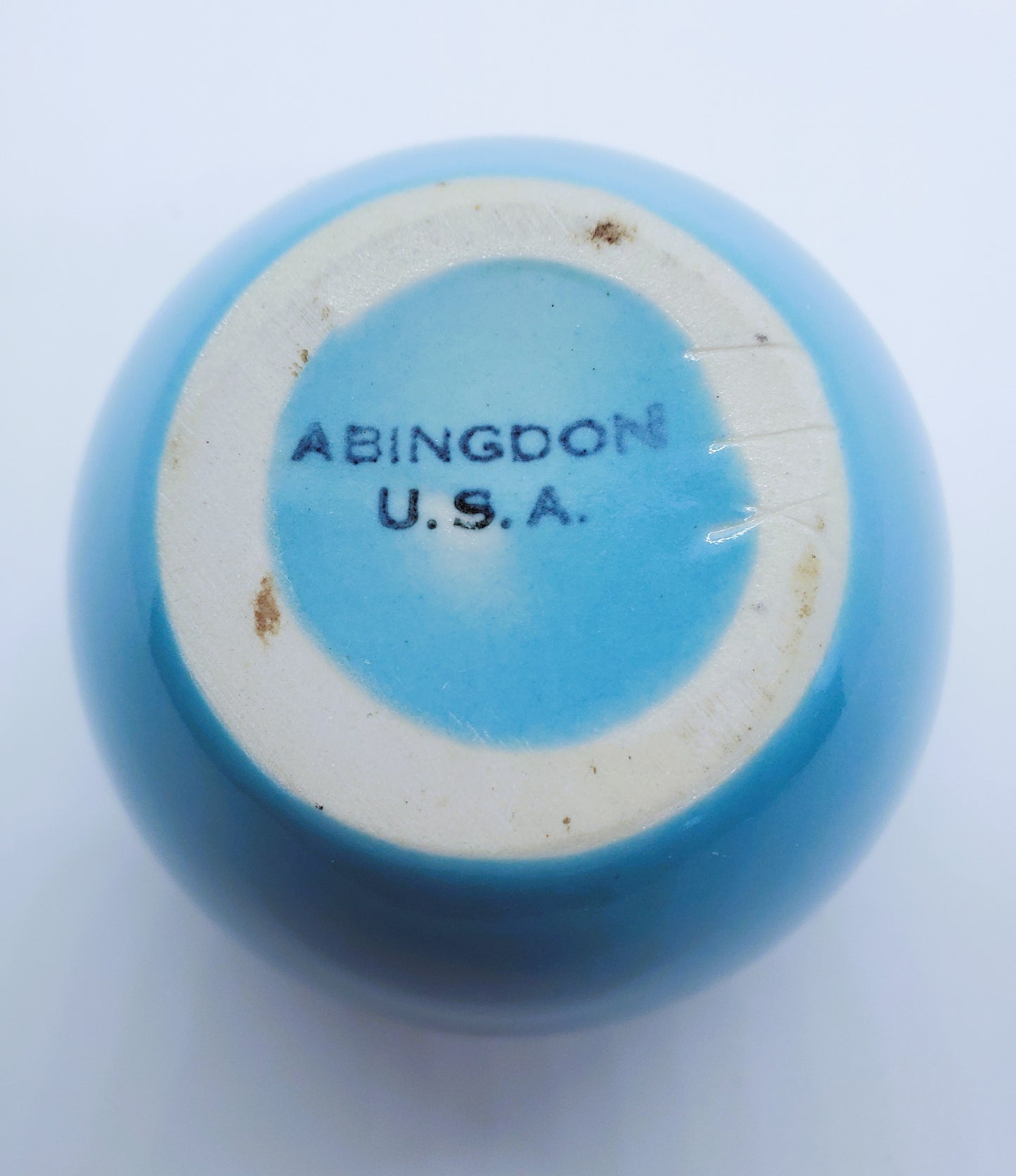Abingdon USA Pottery Jam Jar Sugar Bowl Honey Pot Planter Vase
