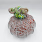 Blown Studio Art Glass Pumpkin