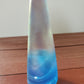 Vintage 1988 Brian Maytum Studio Art Glass Paperweight With An Iridescent Finish And Controlled Bubbles Signed Dated