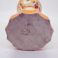Vintage Czechoslovakia Lusterware Pottery Vase Two Handles Fruit Motif Art Deco