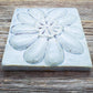 Studio Pottery Rising Meadow Vermont Hand Made Wall Tile For Hanging Flower