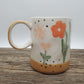 Vintage Mug Coffee Desert in Bloom Flowers Cacti Cactus Southwestern